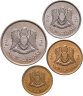 Купить Ливия Набор монет 1, 5, 10, 20 дирхамов 1975