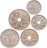 Купить Бельгия набор 1928-1932 (5 шт) BELGIE