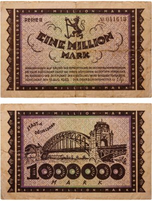 купить Германия 1000000 (1 миллион) марок 1923