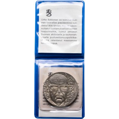 купить Финляндия 10 марок (markkaa) 1975 75 лет со дня рождения президента Урхо Кекконен