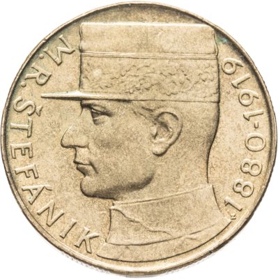 купить Чехословакия 10 крон 1991 "Милан Растислав Штефаник"