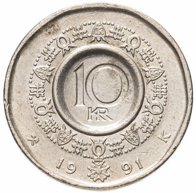 10 крон 1991 года цена