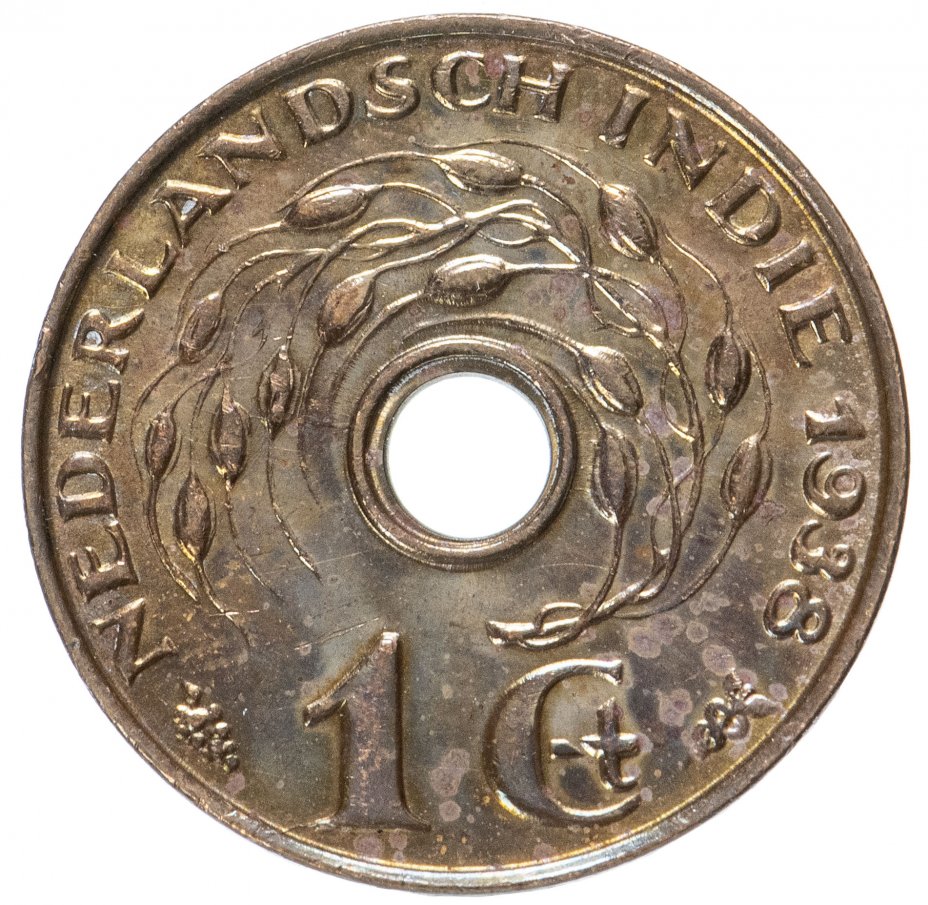 купить Голландская Ост-Индия 1 цент (cent) 1938