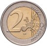 Купить Люксембург 2 евро (euro) 2004 "Портрет и монограмма герцога Люксембурга Анри Нассау"