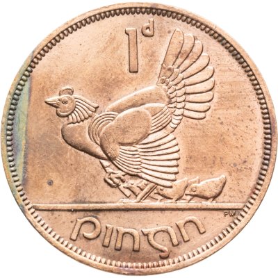 купить Ирландия 1 пенни (penny) 1966