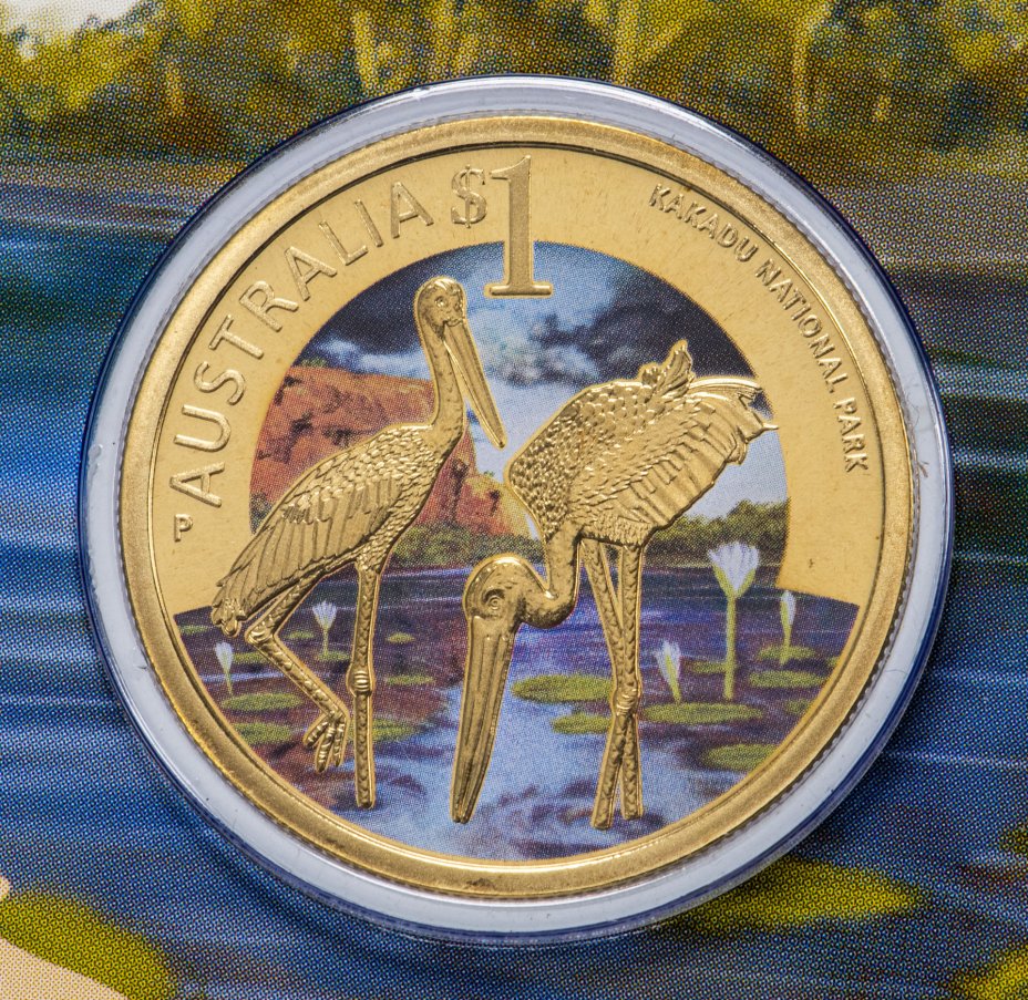 купить Австралия 1 доллар 2012 года "Национальный парк острова Лорд Хоу" в буклете
