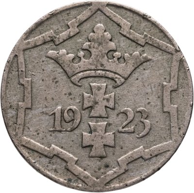 купить Данциг 10 пфеннигов (pfennig) 1923