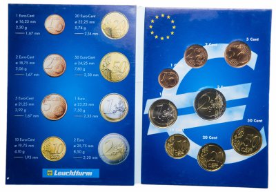Купить Кипр набор монет евро 2010 (8 штук) в буклете