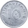 Купить Германия, Третий рейх 10 рейхспфеннигов (reichspfennig) 1944 "А"