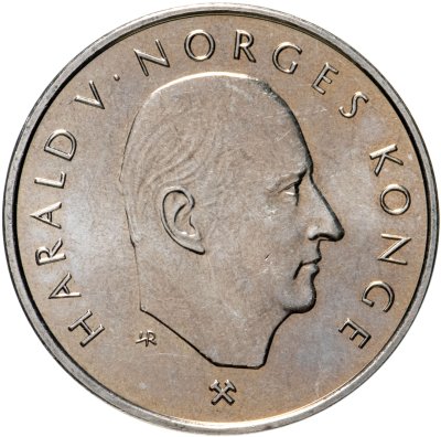 купить Норвегия 5 крон 1995 "1000 лет чеканке монет Норвегии"