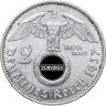 Купить Германия, Третий Рейх 2 рейхсмарки 1937, знак монетного двора "A" - Берлин