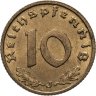 Купить Германия, Третий рейх 10 рейхспфеннигов (reichspfennig) 1938
