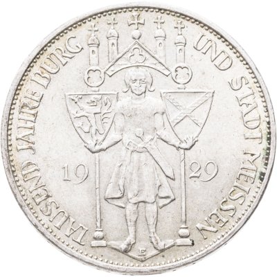 купить Германия 3 рейхсмарки 1929 "1000 лет Мейсену"