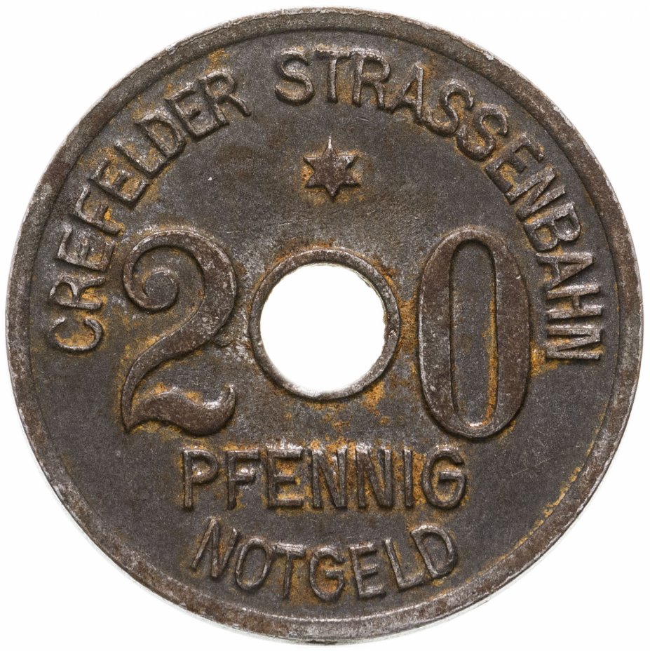 купить Германия Рейнская провинция, транспортный жетон 20 пфеннигов 1919