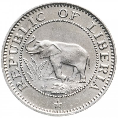 купить Либерия 5 центов (cents) 1977