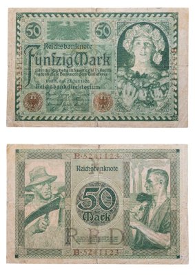 купить Германия 50 марок 1920