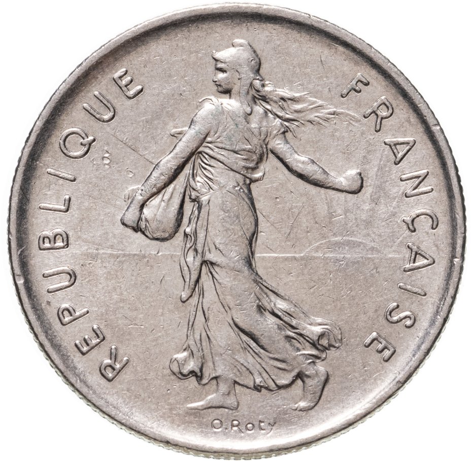 купить Франция 5 франков (francs) 1970-1995, случайный год