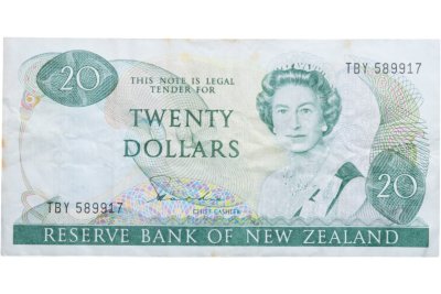 купить Новая Зеландия 20 долларов 1981-1992 год (Pick 173а)