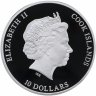 Купить Острова Кука 10 долларов 2016 "Бриллиант Надежда" в футляре с сертификатом