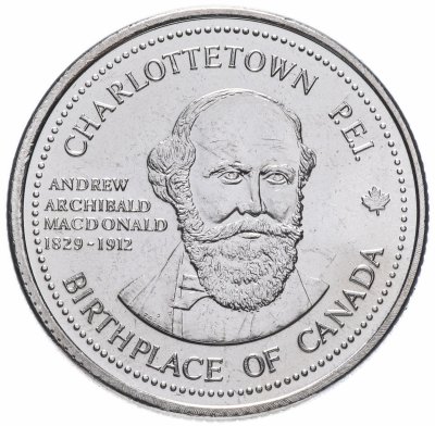 купить Канадский торговый доллар 1982 "Эндрю Арчибальд Макдоналд"