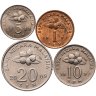 Купить Малайзия набор монет 1989-2011 (4 штуки)