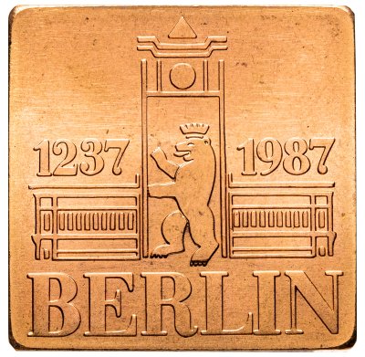 купить Германия, ГДР жетон "750 лет Берлину 1237-1987"