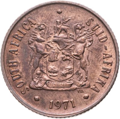 купить ЮАР 2 цента (cents) 1971