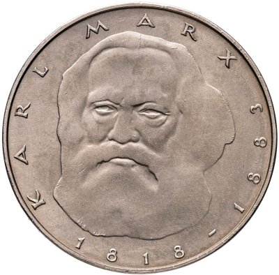 купить Германия ФРГ 5 марок 1983 "100 лет со дня смерти Карла Маркса"