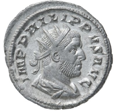 Купить Римская империя, Филипп I Араб, 244-249 годы, Антониниан. (Антилопа)