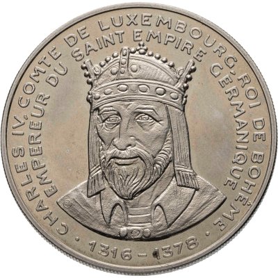 купить Люксембург 5 экю 1992 Карл IV