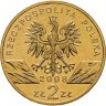 Купить Польша 2 злотых 2008 "Животный мир Польши: Сокол Сапсан"