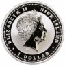 Купить Ниуэ 1 доллар 2008 Proof "Лунный календарь: год крысы (удача)"