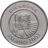 Купить Исландия 1 крона 2003