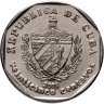 Купить Куба 25 сентаво (centavos) 2001 CUC