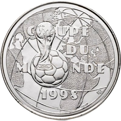 купить Франция 1 франк (franc) 1997 Чемпионат мира по футболу 1998