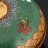 Купить Шкатулка круглой формы с орнаментальным декором, бронза, перегородчатые эмали (клуазоне), период Мэйдзи, Япония, 1880-1910 гг.