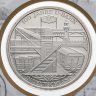 Купить Германия 10 евро 2002 "100 лет метро в Германии Поезд" в блистере с марками