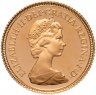 Купить Великобритания ½ соверена 1982 с портретом Королевы Елизаветы II