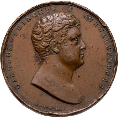 купить Австрия медаль "Карл Филипп, принц Шварценбергский" 1815