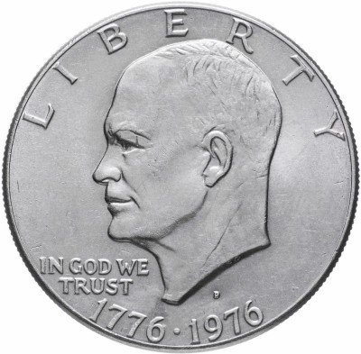 купить США 1 доллар 1976 D "200-летие независимости"