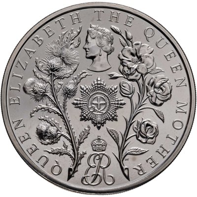 купить Великобритания 5 фунтов 2025 "Королева Елизавета Королева-мать"