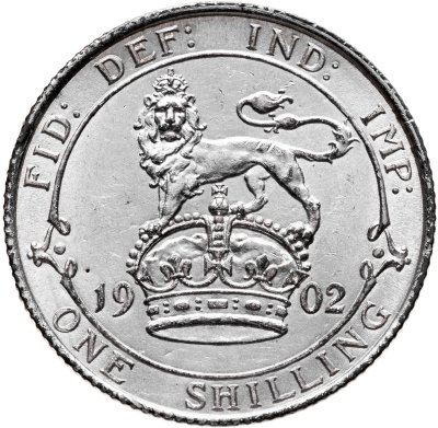 купить Великобритания 1 шиллинг (shilling) 1902