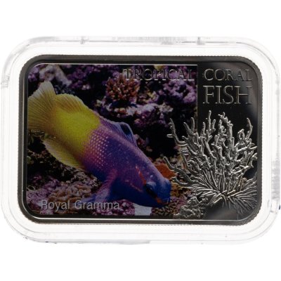 купить Ниуэ 1 доллар 2013 "Тропическая рыба - Королевская грамма" в подарочном футляре с сертификатом