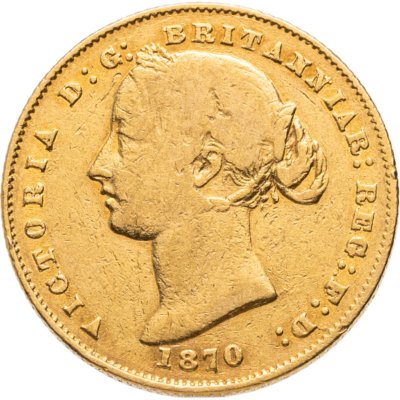 купить Австралия 1 соверен (Sovereign) 1870