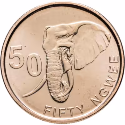 купить [ЗА 1 РУБЛЬ!] Замбия 50 нгве (ngwee) 2024