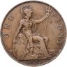 Купить Великобритания 1 пенни (penny) 1922