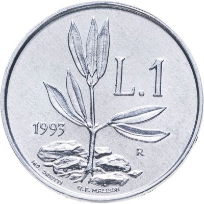 купить Сан-Марино 1 лира (lira) 1993