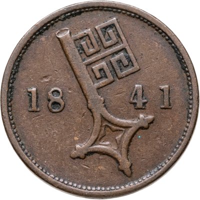 купить Бремен 2 1/2 шварена (schwaren) 1841