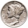 Купить США 10 центов (дайм, one dime) 1935 без знака монетного двора