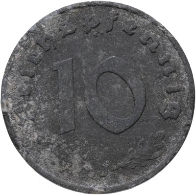 купить Германия, Третий рейх 10 рейхспфеннигов (reichspfennig) 1940 J